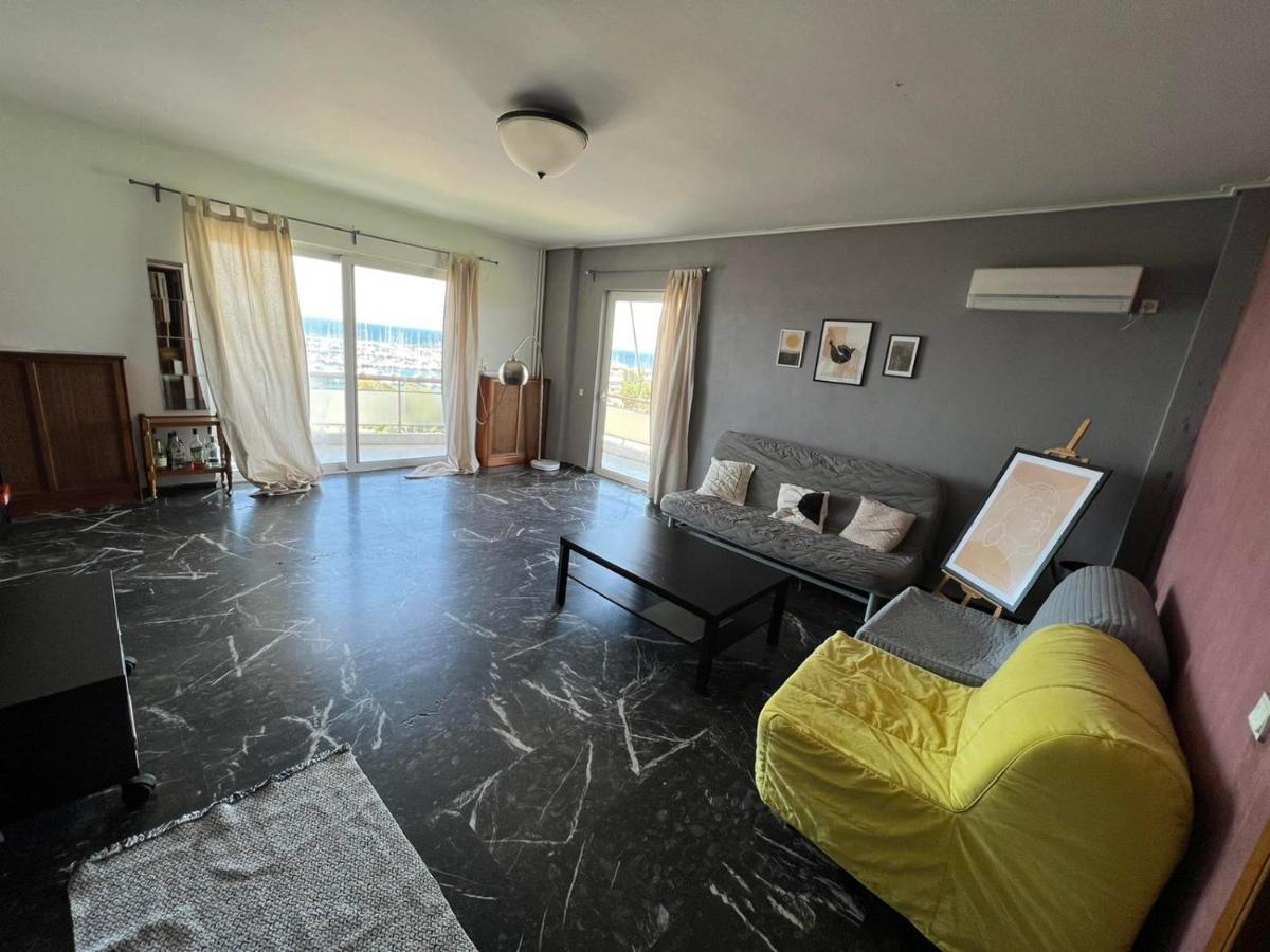 Alimos Marina Huge 3Bd Apartment Athén Kültér fotó