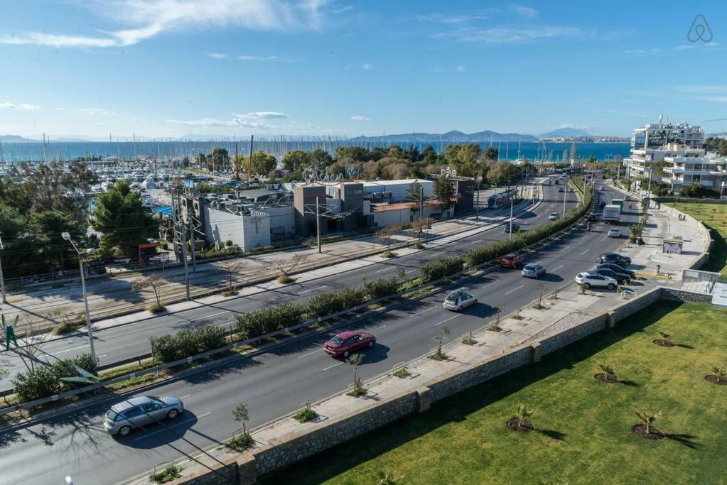 Alimos Marina Huge 3Bd Apartment Athén Kültér fotó